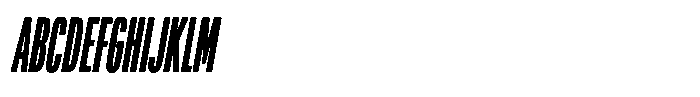 WTF Forma Compressed Heavy Italic Font UPPERCASE