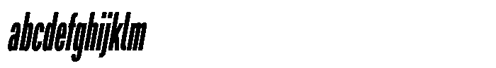 WTF Forma Compressed Heavy Italic FONT