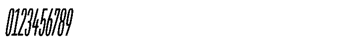 WTF Forma Compressed Italic Font OTHER CHARS