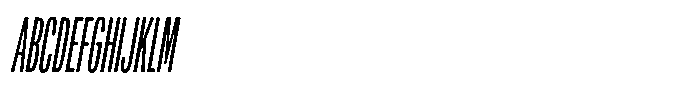 WTF Forma Compressed Italic Font UPPERCASE