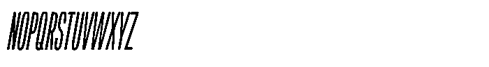 WTF Forma Compressed Italic Font UPPERCASE