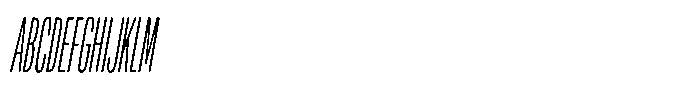 WTF Forma Compressed Light Italic Font UPPERCASE