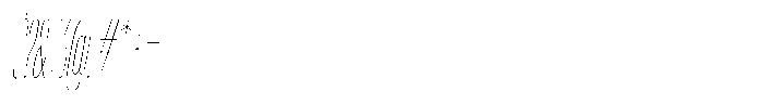 WTF Forma Compressed Thin Italic Font OTHER CHARS
