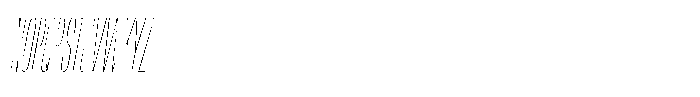 WTF Forma Compressed Thin Italic Font UPPERCASE