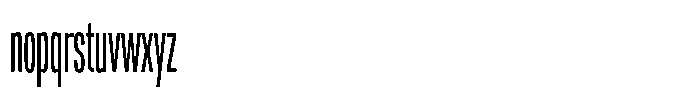 WTF Forma Compressed Font LOWERCASE