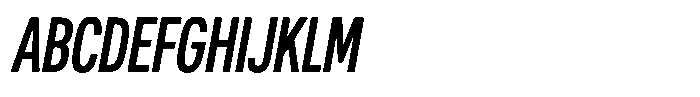 WTF Forma Condensed Bold Italic Font UPPERCASE