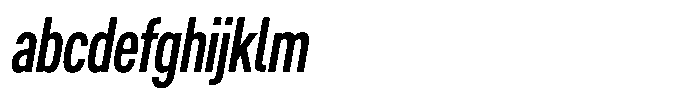 WTF Forma Condensed Bold Italic FONT