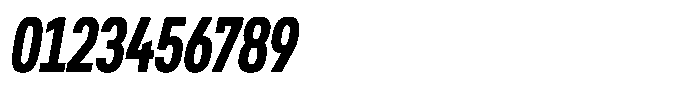WTF Forma Condensed Heavy Italic Font OTHER CHARS