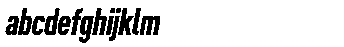 WTF Forma Condensed Heavy Italic FONT