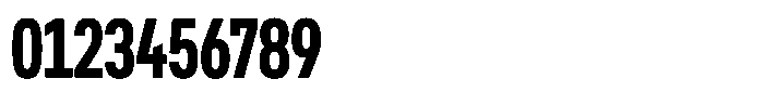 WTF Forma Condensed Heavy Font OTHER CHARS