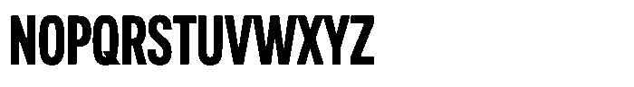 WTF Forma Condensed Heavy Font UPPERCASE