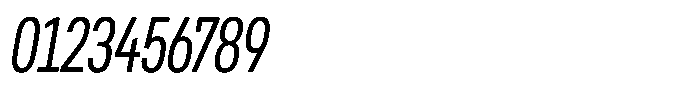 WTF Forma Condensed Italic Font OTHER CHARS