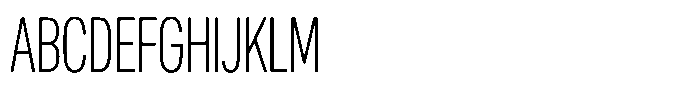 WTF Forma Condensed Light Font UPPERCASE