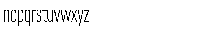 WTF Forma Condensed Light Font LOWERCASE