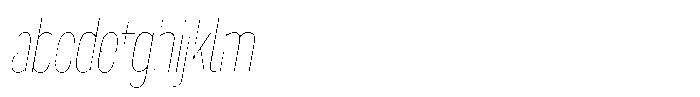 WTF Forma Condensed Thin Italic FONT