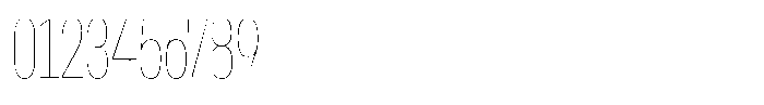 WTF Forma Condensed Thin Font OTHER CHARS