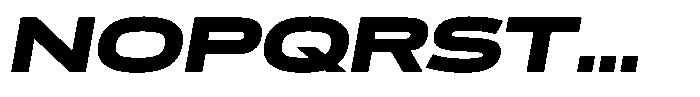 WTF Forma Expanded Heavy Italic Font UPPERCASE