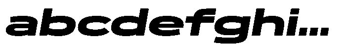 WTF Forma Expanded Heavy Italic FONT
