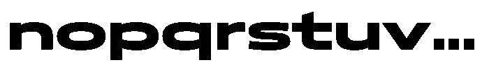 WTF Forma Expanded Heavy Font LOWERCASE