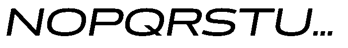 WTF Forma Expanded Italic Font UPPERCASE