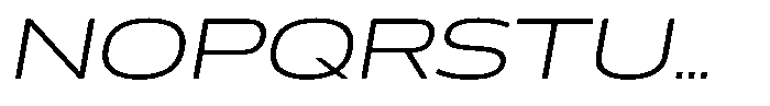 WTF Forma Expanded Light Italic Font UPPERCASE