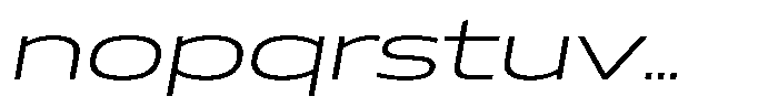 WTF Forma Expanded Light Italic Font LOWERCASE