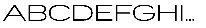 WTF Forma Expanded Light Font UPPERCASE