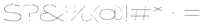 WTF Forma Expanded Thin Font OTHER CHARS