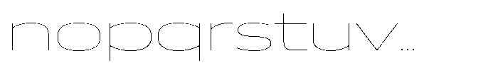 WTF Forma Expanded Thin Font LOWERCASE