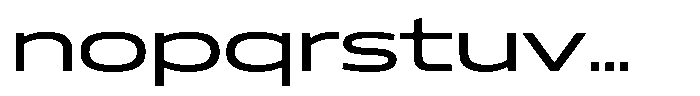 WTF Forma Expanded Font LOWERCASE