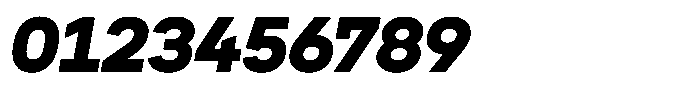 WTF Forma Heavy Italic Font OTHER CHARS