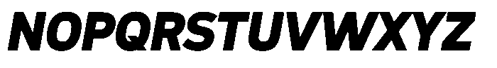 WTF Forma Heavy Italic Font UPPERCASE