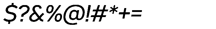 WTF Forma Italic Font OTHER CHARS