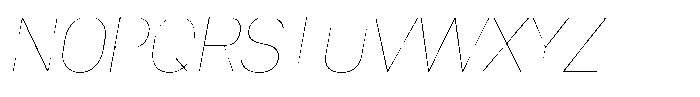 WTF Forma Thin Italic Font UPPERCASE