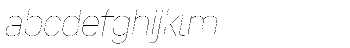 WTF Forma Thin Italic FONT