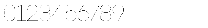 WTF Forma Thin Font OTHER CHARS