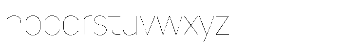 WTF Forma Thin Font LOWERCASE