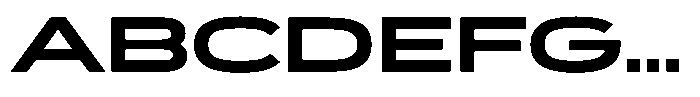 WTF Forma Wide Bold Font UPPERCASE