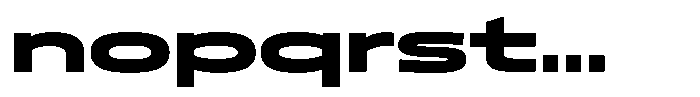 WTF Forma Wide Heavy Font LOWERCASE