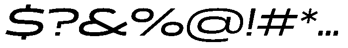WTF Forma Wide Italic Font OTHER CHARS