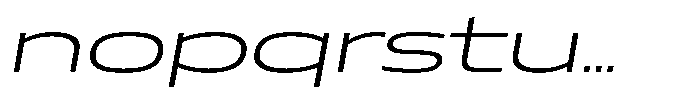 WTF Forma Wide Light Italic Font LOWERCASE