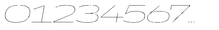 WTF Forma Wide Thin Italic Font OTHER CHARS