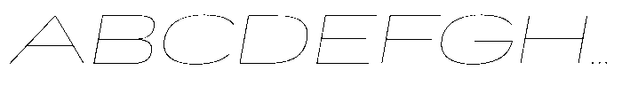 WTF Forma Wide Thin Italic Font UPPERCASE