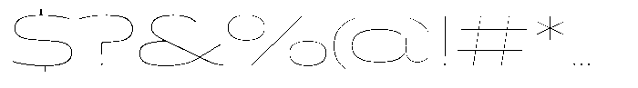 WTF Forma Wide Thin Font OTHER CHARS