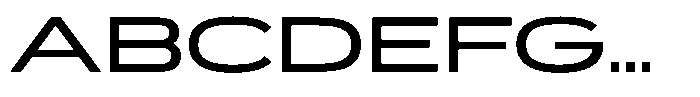 WTF Forma Wide Font UPPERCASE