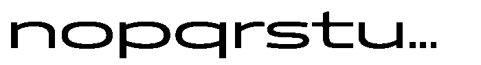 WTF Forma Wide Font LOWERCASE