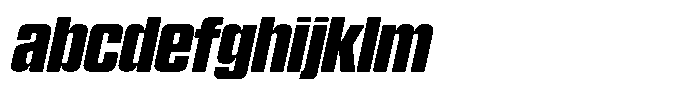 WTF Hammer Compressed Italic FONT