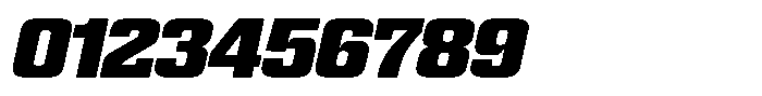 WTF Hammer Condensed Italic Font OTHER CHARS