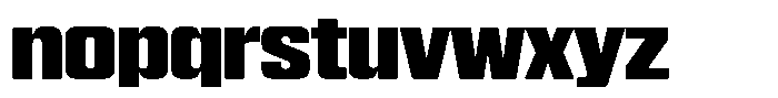 WTF Hammer Condensed Font LOWERCASE