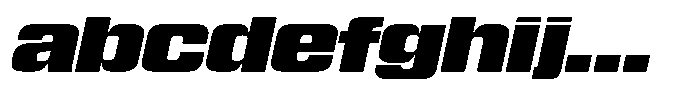 WTF Hammer Extended Italic FONT
